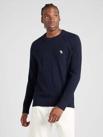 Pull-over Abercrombie & Fitch en bleu : devant