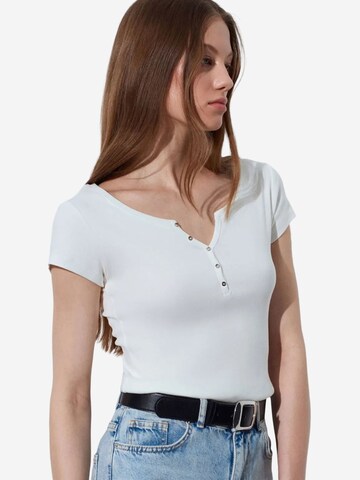 T-shirt 'T-Shirts' Dilvin en blanc
