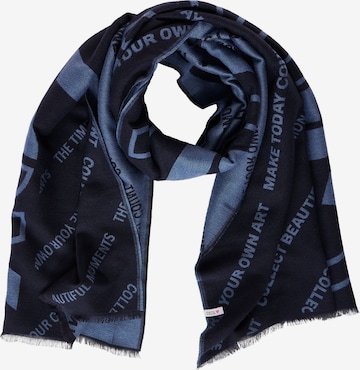 CECIL Scarf in Blue: front