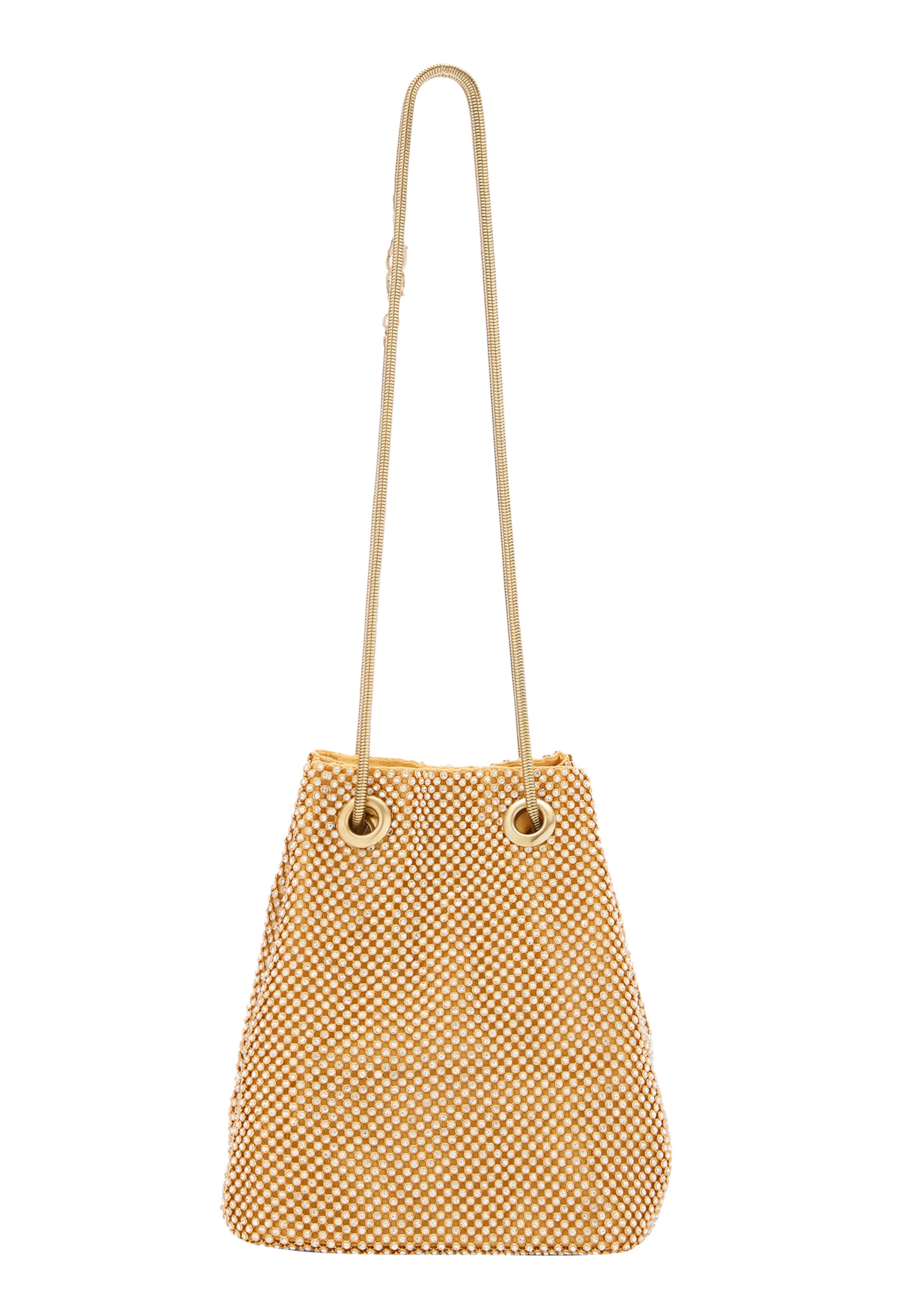 NAEMI Pouch in Gold: front