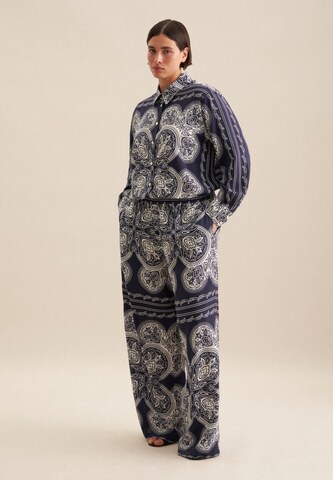 Regular Pantalon SEIDENSTICKER en bleu
