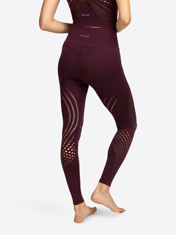 OCEANSAPART Skinny Leggings 'Tiffany' i rød