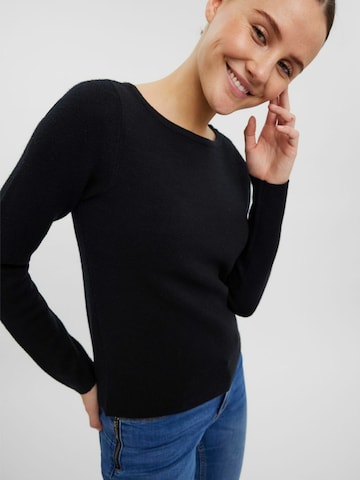 VERO MODA Sweater 'Gold Needle' in Black