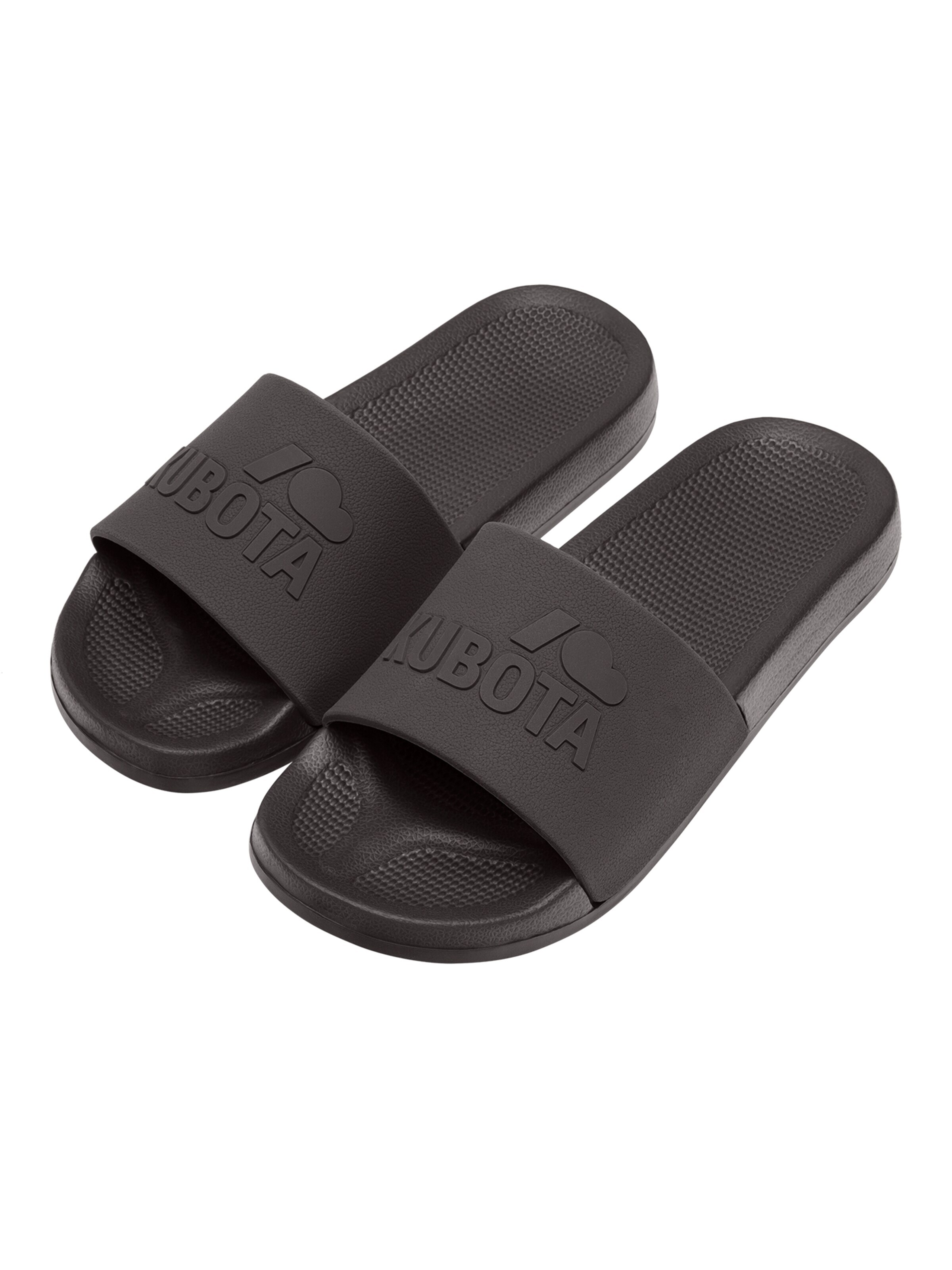 Claquettes / Tongs 'Kubota Women's Slip-On Light Green Basic Plain Pool Slides' Kubota en marron