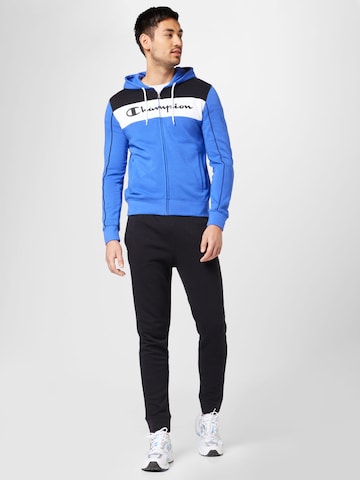 Champion Authentic Athletic Apparel Trainingsanzug in Blau: Vorderseite
