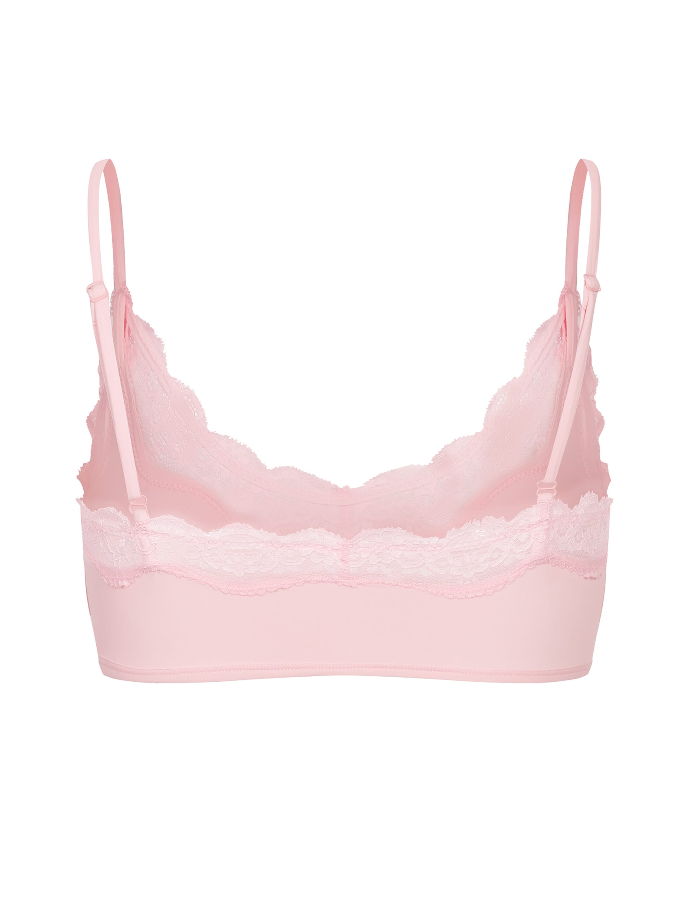 cfab (formerly creamy fabrics) Bygelfri Behå 'Lace Bralette' i rosa