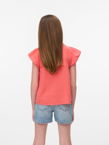 Vero Moda Girl Blouse 'VMPretty' in Roze