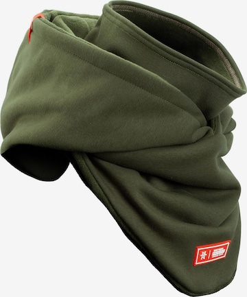 Manufaktur13 Schal 'Hooded Loop' in Grün: Vorderseite