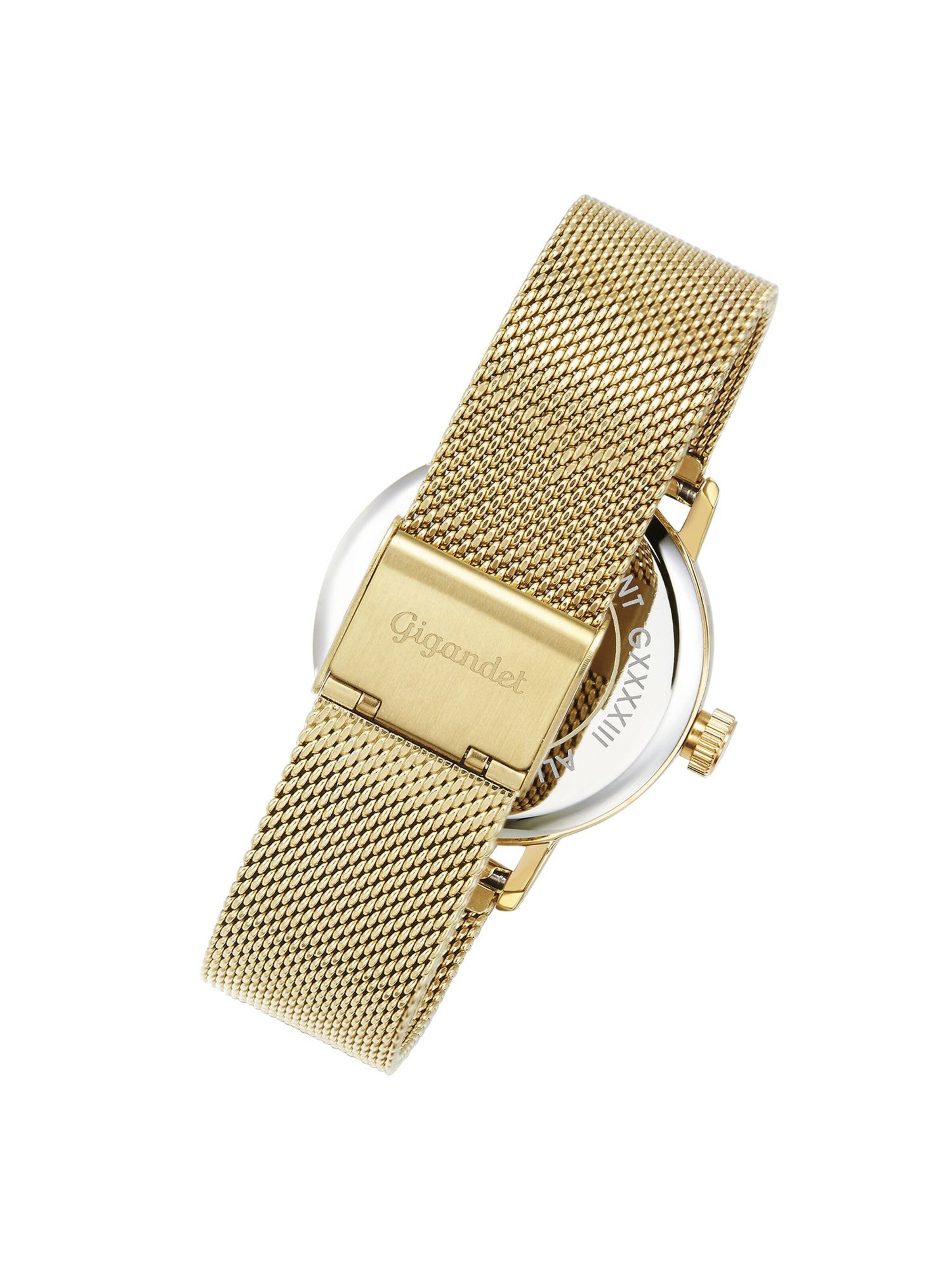 Gigandet Analog Watch 'MINIMALISM' in Gold