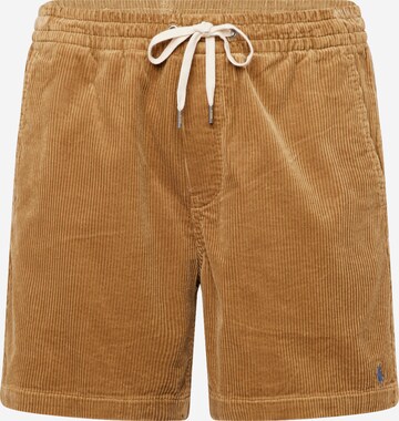 Loosefit Pantaloni di Polo Ralph Lauren in marrone: frontale