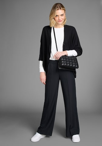 LAURA SCOTT Knit Cardigan in Black