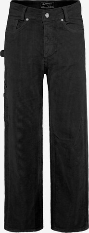 BLUE EFFECT Loosefit Kalhoty – černá: přední strana