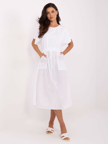 Madnezz House Kleid 'SK-BI-6-2041.89' in Weiß: Vorderseite