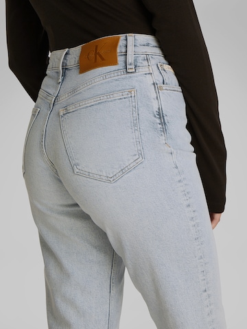 Calvin Klein Jeans Tapered Jeans i blå