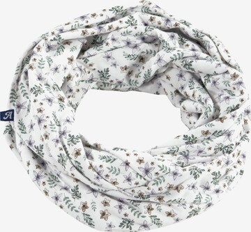 ALVI Tube Scarf in White: front