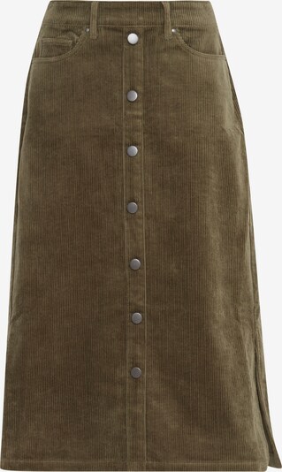 PULZ Jeans Skirt in Olive, Item view