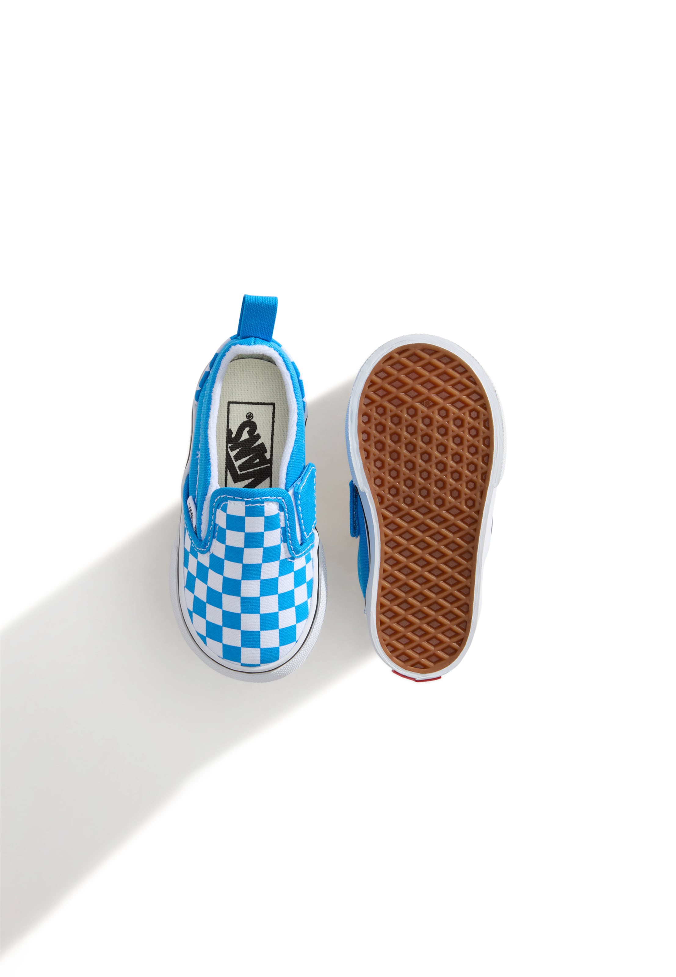 VANS Slip On 'Hook And Loop' in Blau