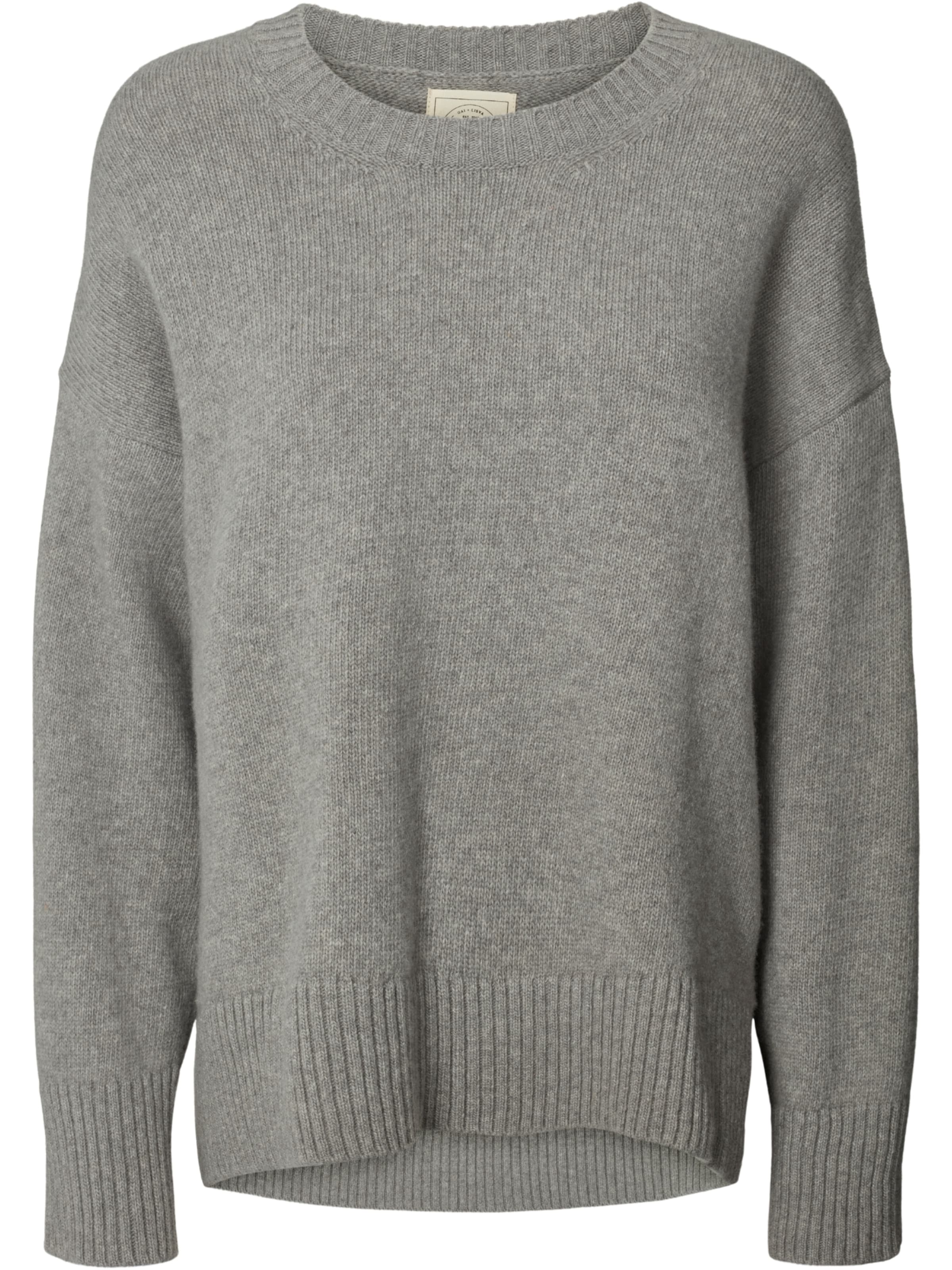 Gai+Lisva Svetr 'Vigga' – šedá: přední strana