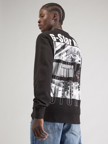Sweat-shirt 'Substance' G-STAR en noir : devant