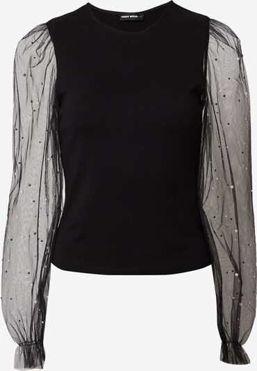Tally Weijl T-shirt en noir, Vue avec produit