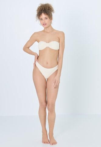 LSCN by LASCANA Bandeau Bikinitop 'Mix-Kini' in Beige