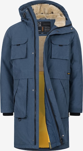 Parka d’hiver 'INKristof' INDICODE JEANS en bleu : devant