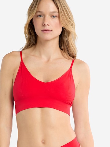 Bustino Reggiseno 'Effortless' di ETAM in rosso