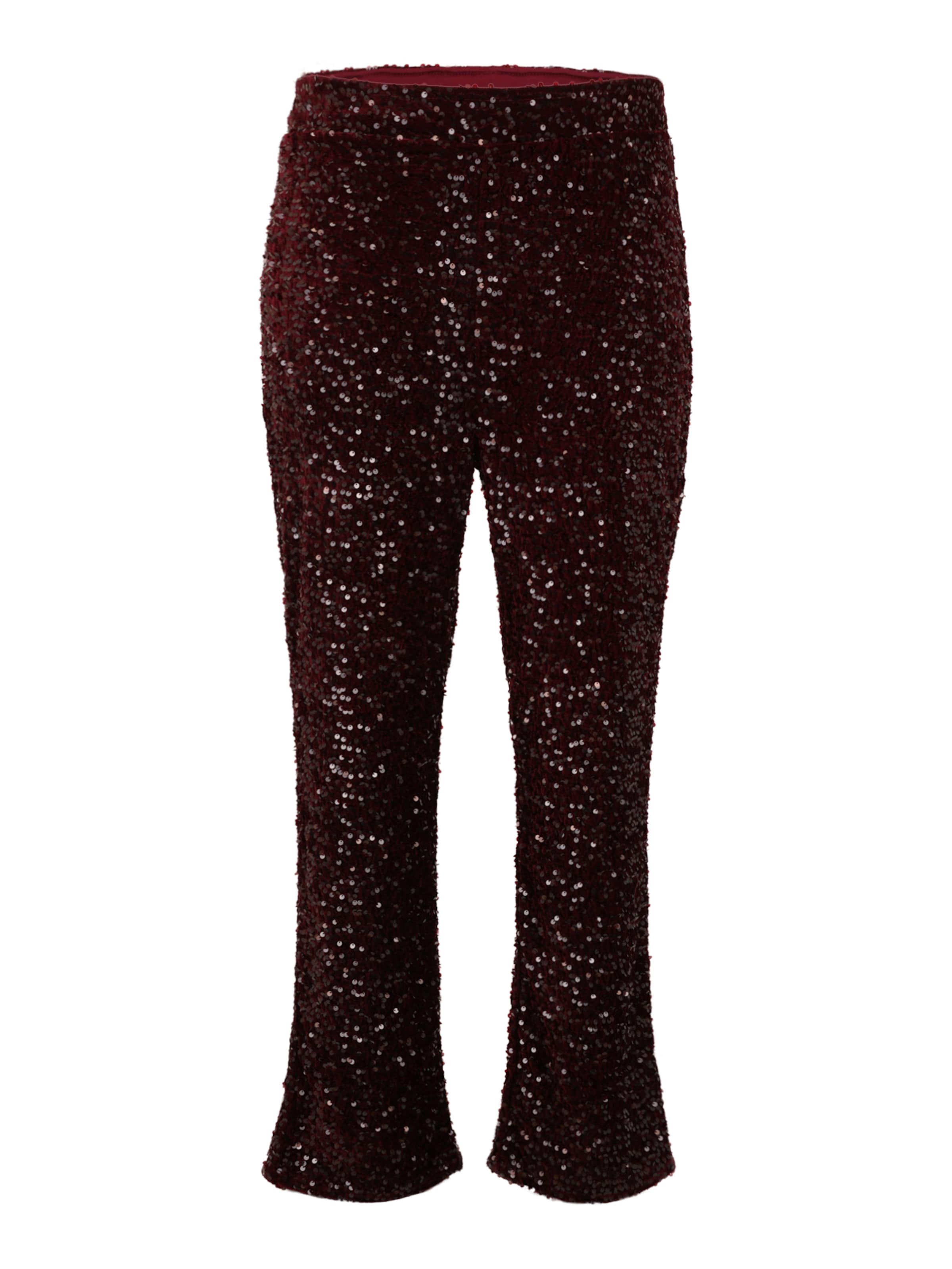 Regular Pantalon 'PCKAM' PIECES Curve en rouge : devant