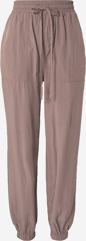 Warehouse Loose fit Trousers in Brown: front