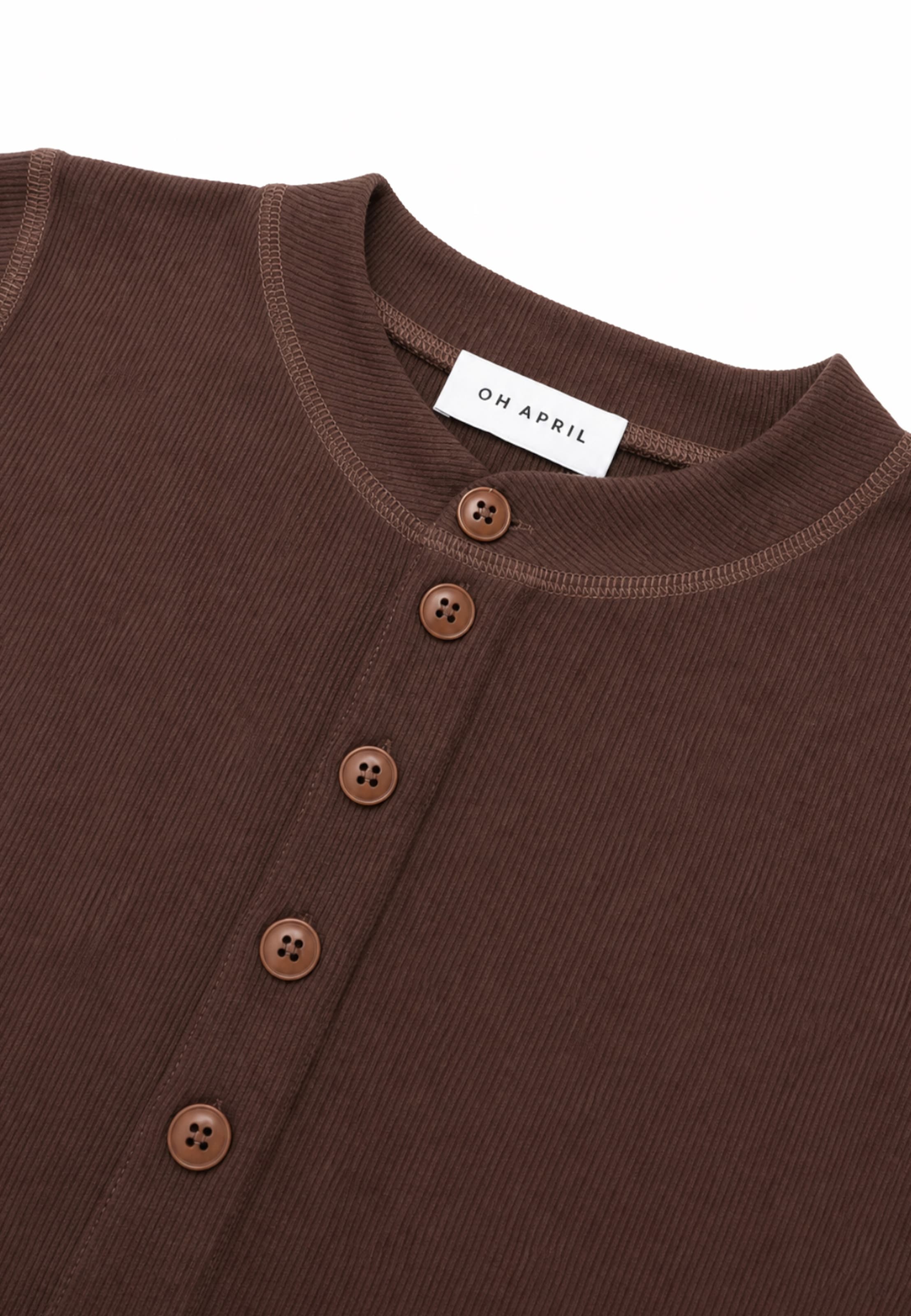 Maglietta 'Maris' di OH APRIL in marrone