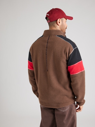 QUIKSILVER Funkcionalna jopa iz flisa 'CLEAN COAST BLO' | rjava barva