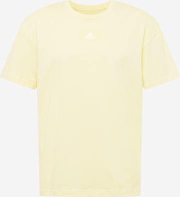 ADIDAS PERFORMANCE Functioneel shirt in Geel: voorkant