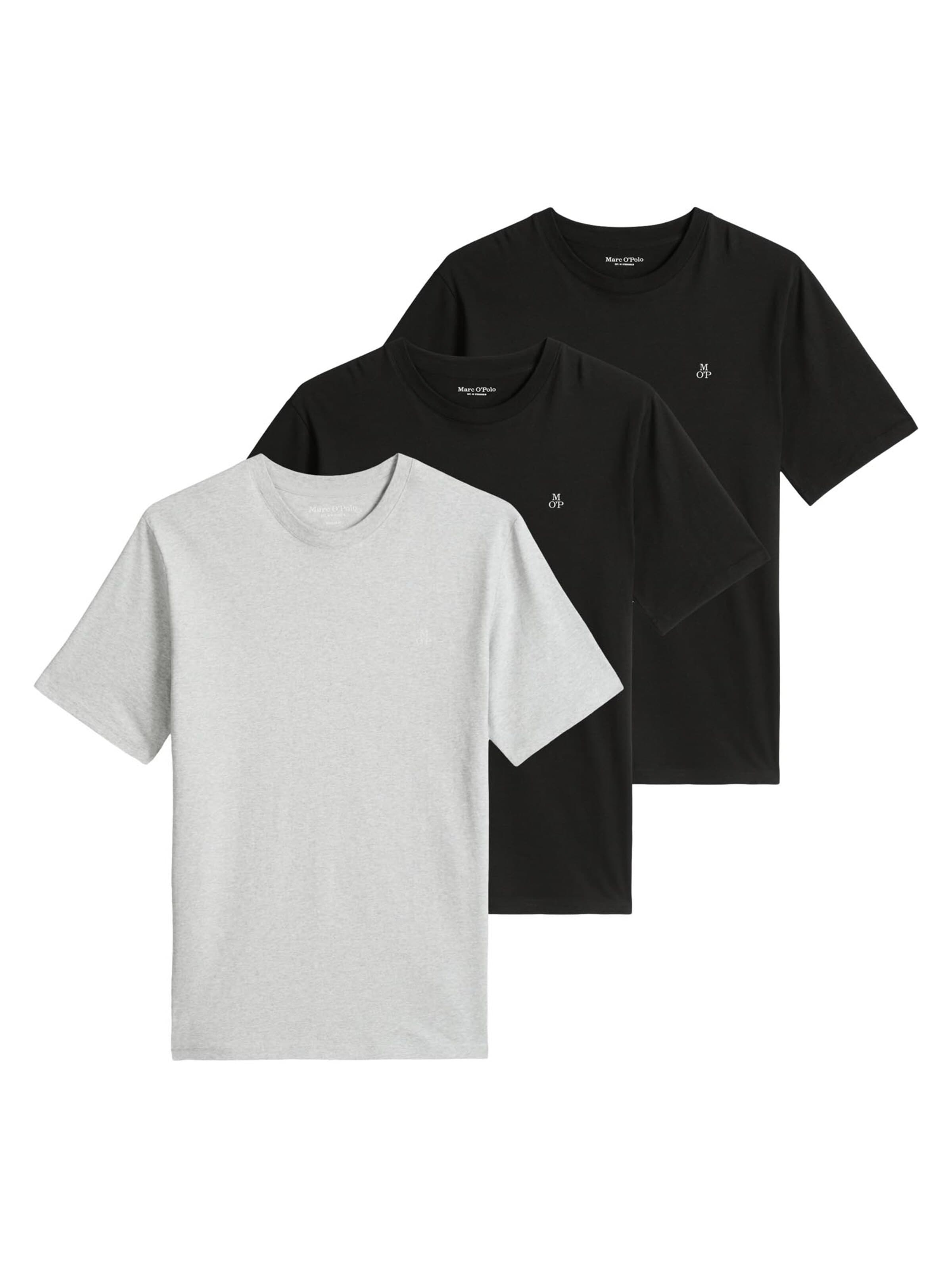 Marc O'Polo Shirt 'Kjer' in Black: front