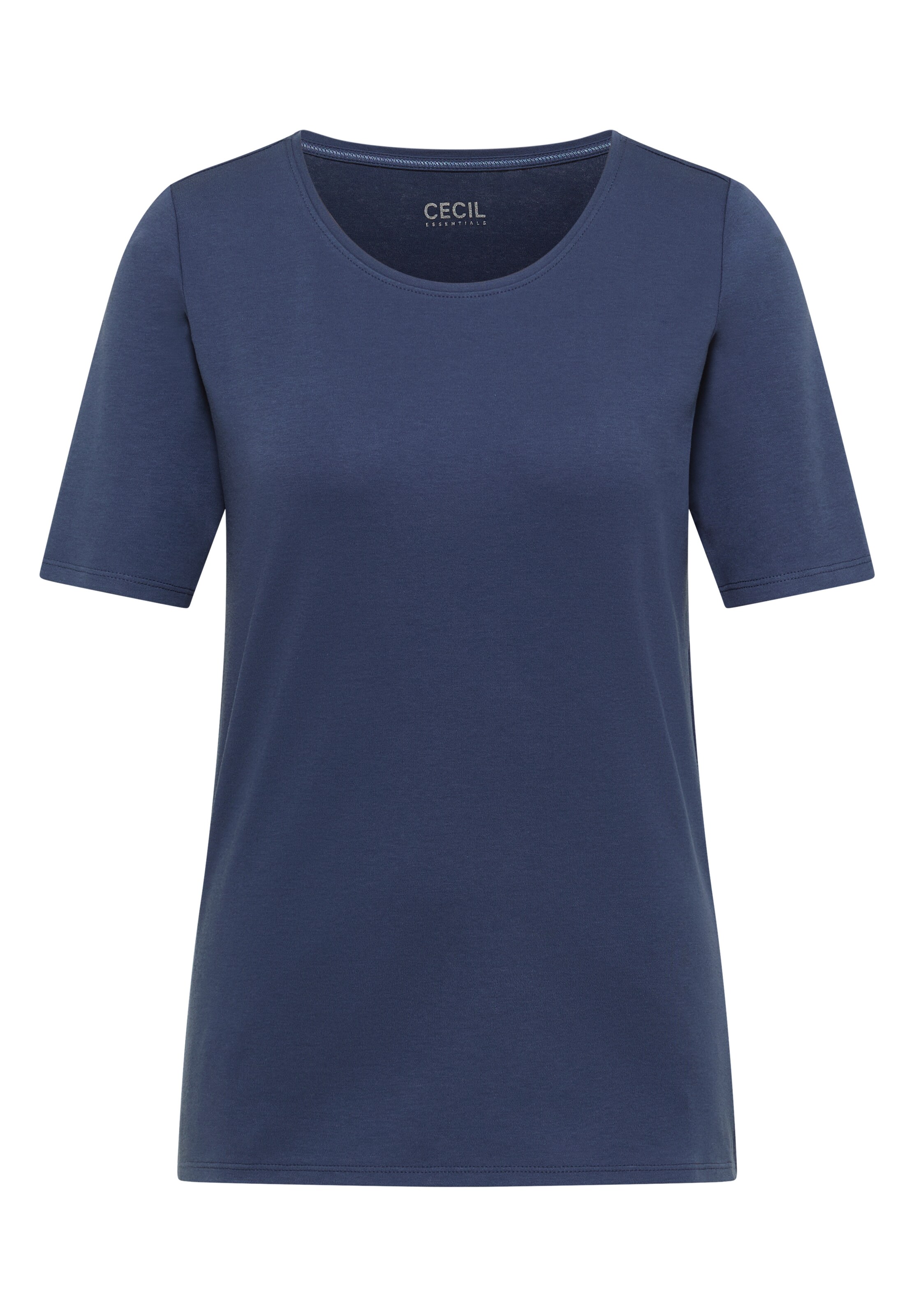 CECIL Kurzarmshirt in Blau: Vorderseite