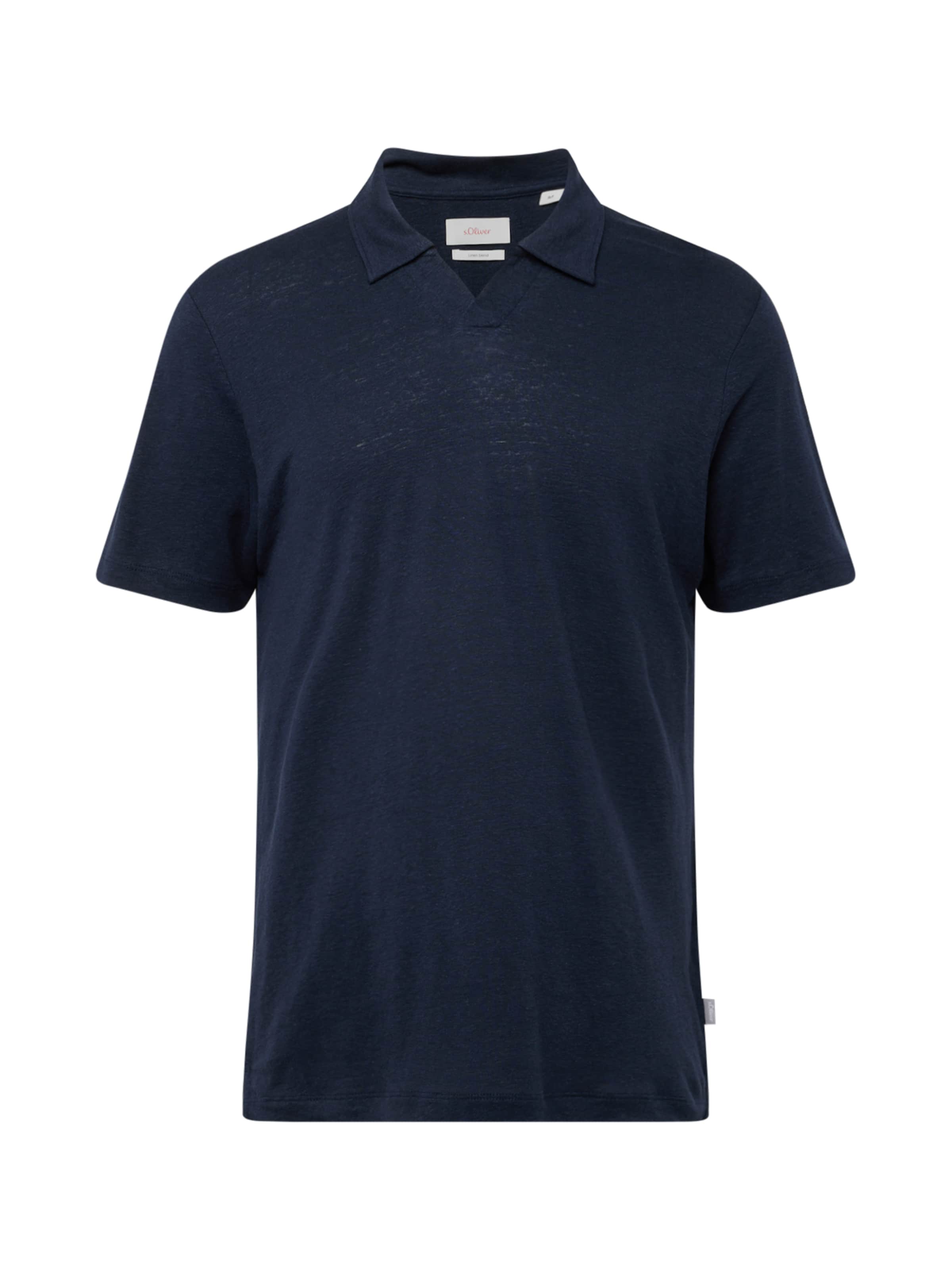 s.Oliver Poloshirt in Blau: Vorderseite