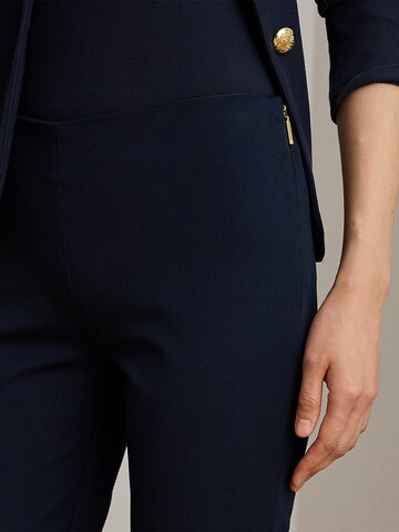 Lauren Ralph Lauren Úzky strih Nohavice 'KESLINA' - Modrá