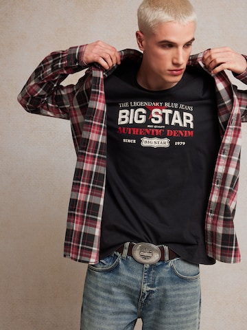 BIG STAR Shirt 'Enifer' in Black