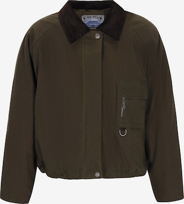 Giacca di mezza stagione di DreiMaster Vintage in verde: frontale