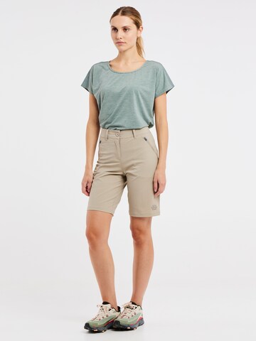 PROTEST Regular Pants 'PRTCEDRO' in Brown: front