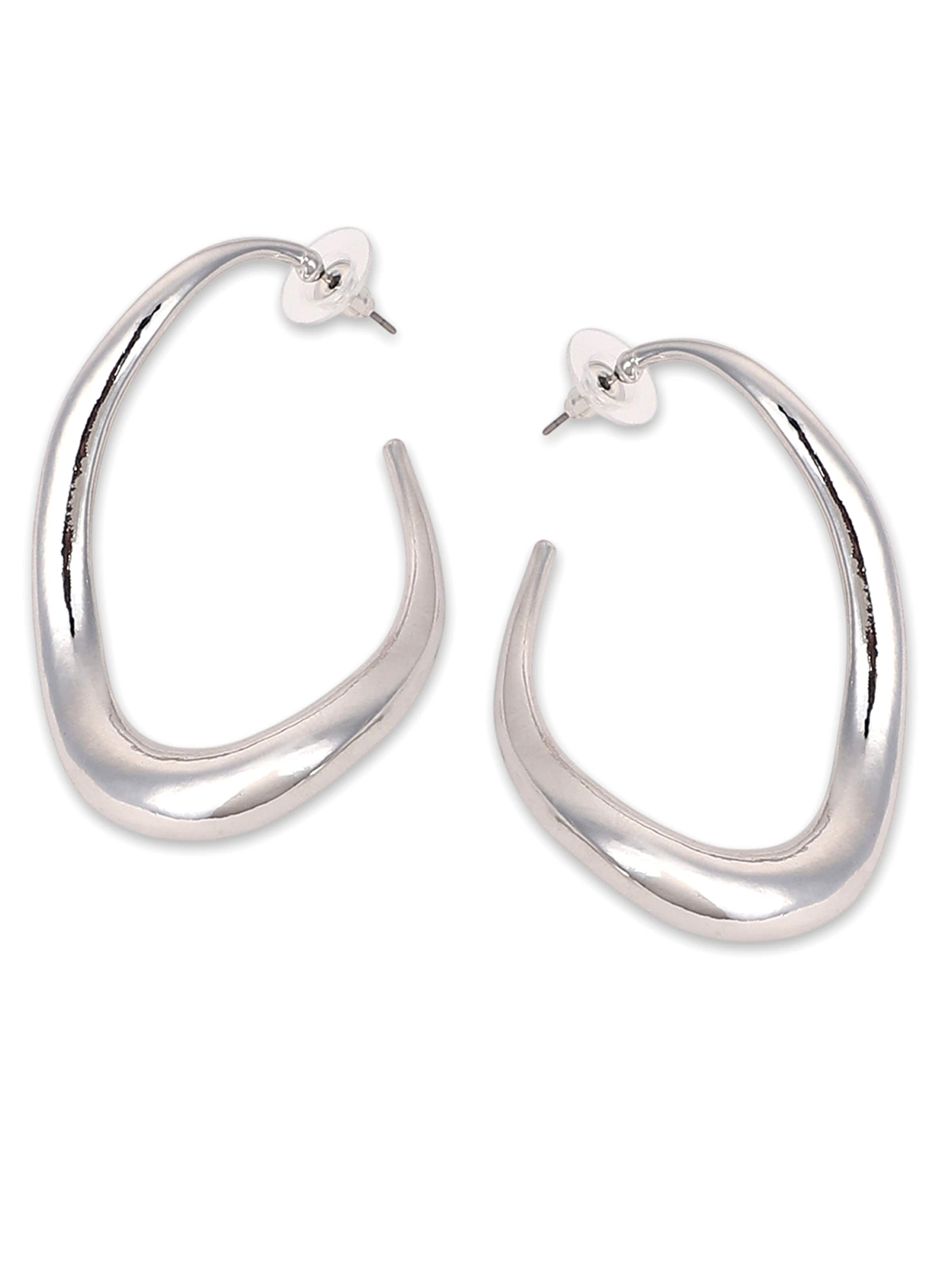 SOHI Fülbevalók 'Terri' - ezüst: elől