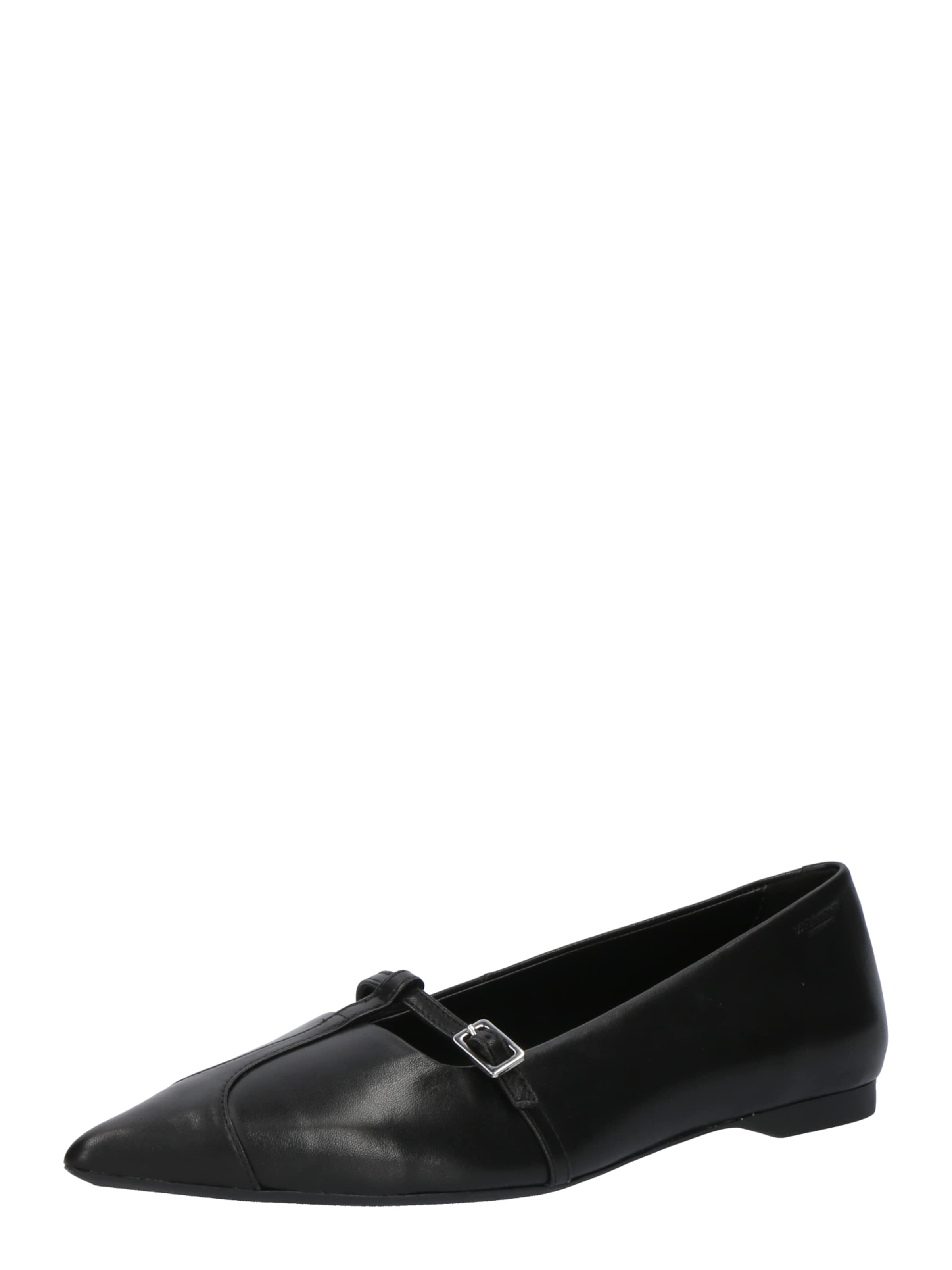 Balerini 'HERMINE' de la VAGABOND SHOEMAKERS pe negru: față