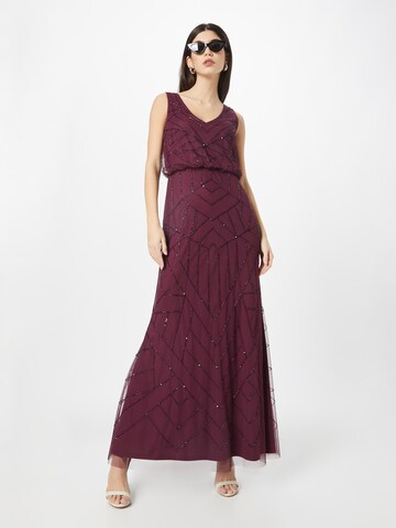 Papell Studio Evening Dress in Purple