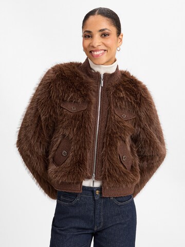 Veste mi-saison Marc Cain en marron : devant