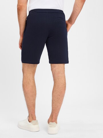 Regular Pantalon Finshley & Harding en bleu