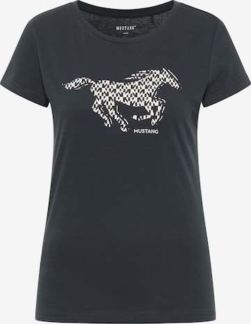 MUSTANG T-Shirt in Schwarz: predná strana