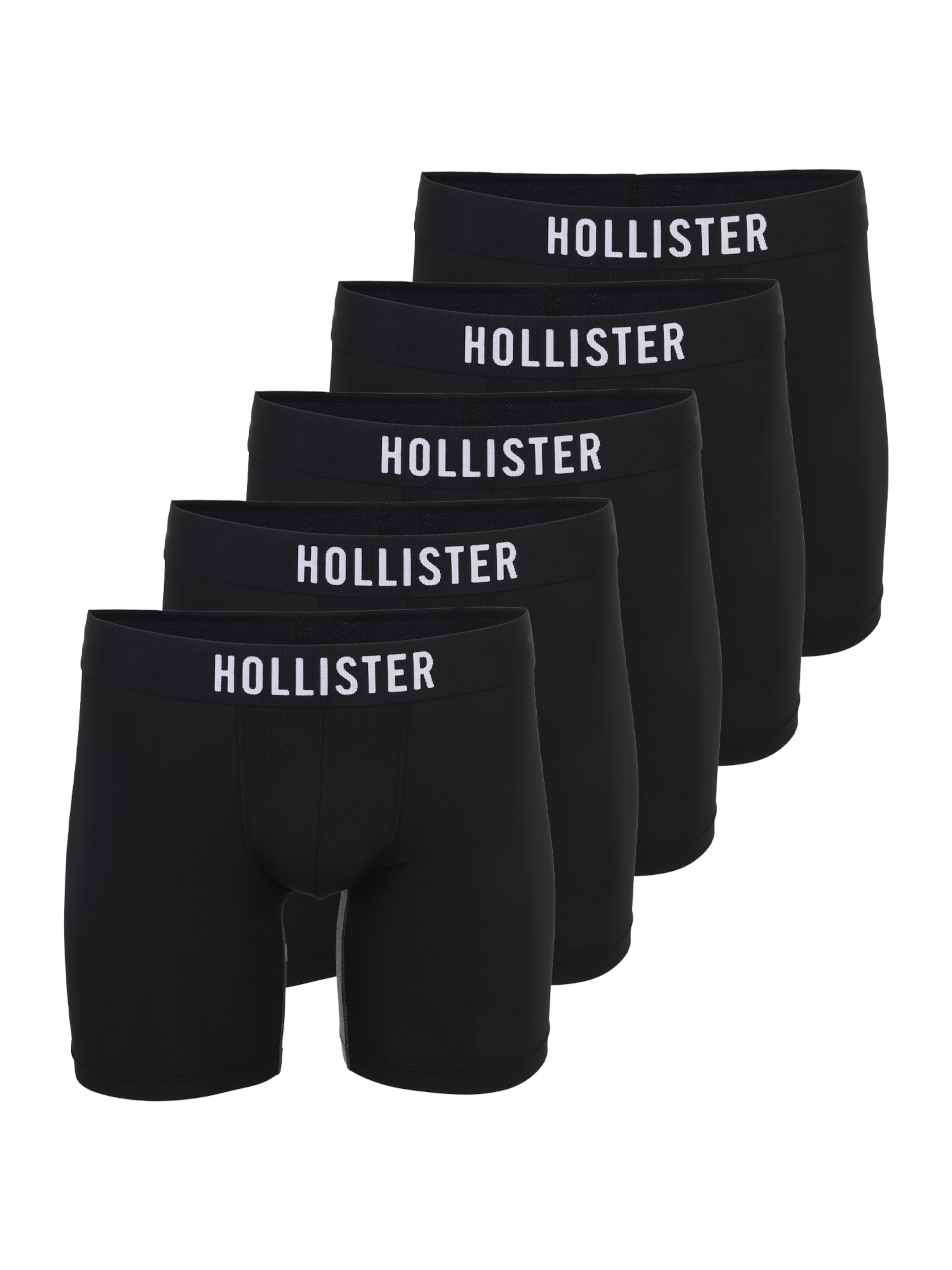 HOLLISTER Boxer shorts in Black: front