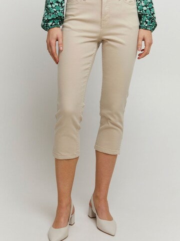 b.young Regular Jeans 'Lola' in Beige: front