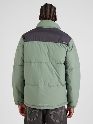 QUIKSILVER Outdoor jacket 'WILD MOUNTAIN' in Green