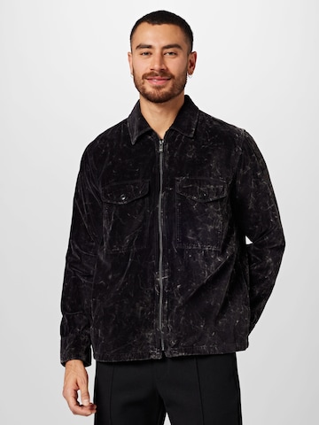 BOSS Orange Between-season jacket 'Lovel' in Black: front