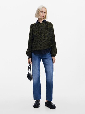Desigual Pullover in Grün